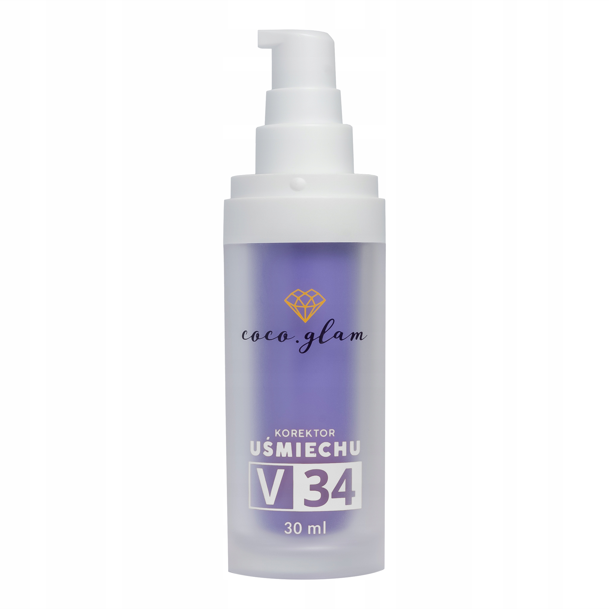 Coco Glam V34 korektor bieli zębów poprawa uśmiechu
