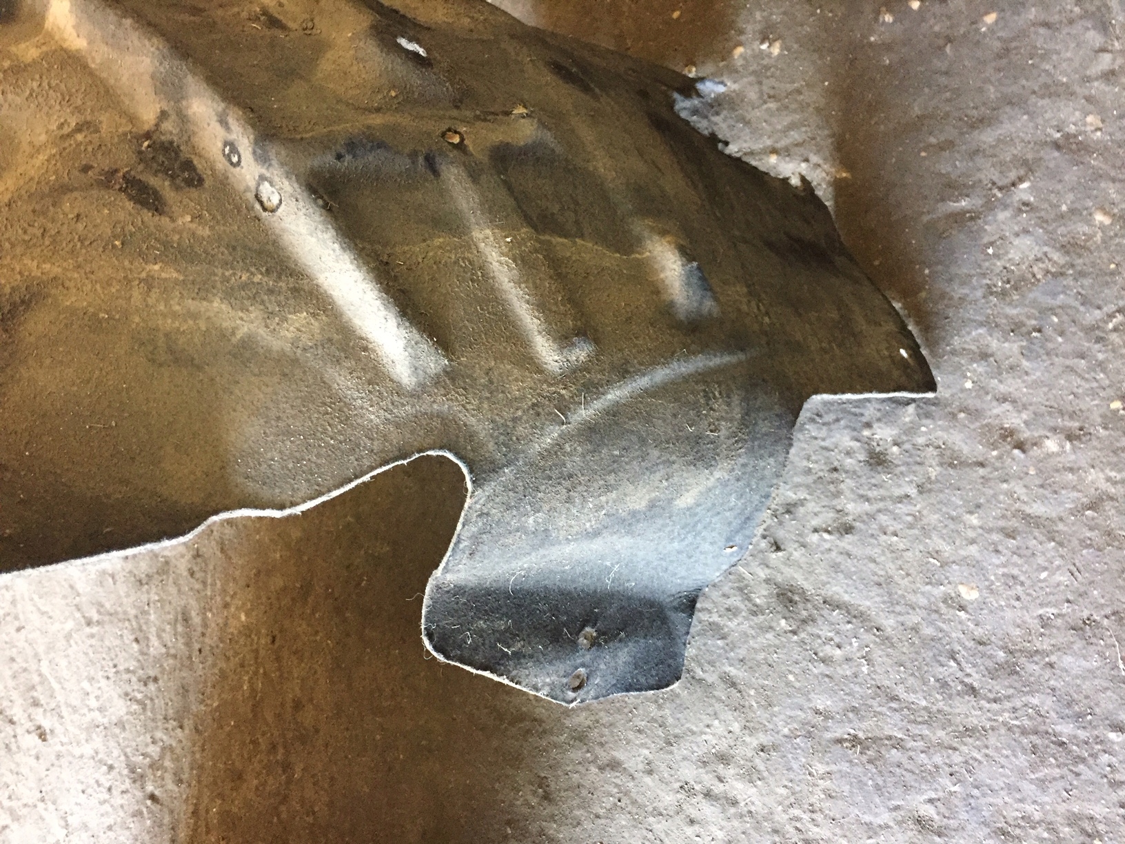 AUDI A5 8T mudguard side left front 08-11R
