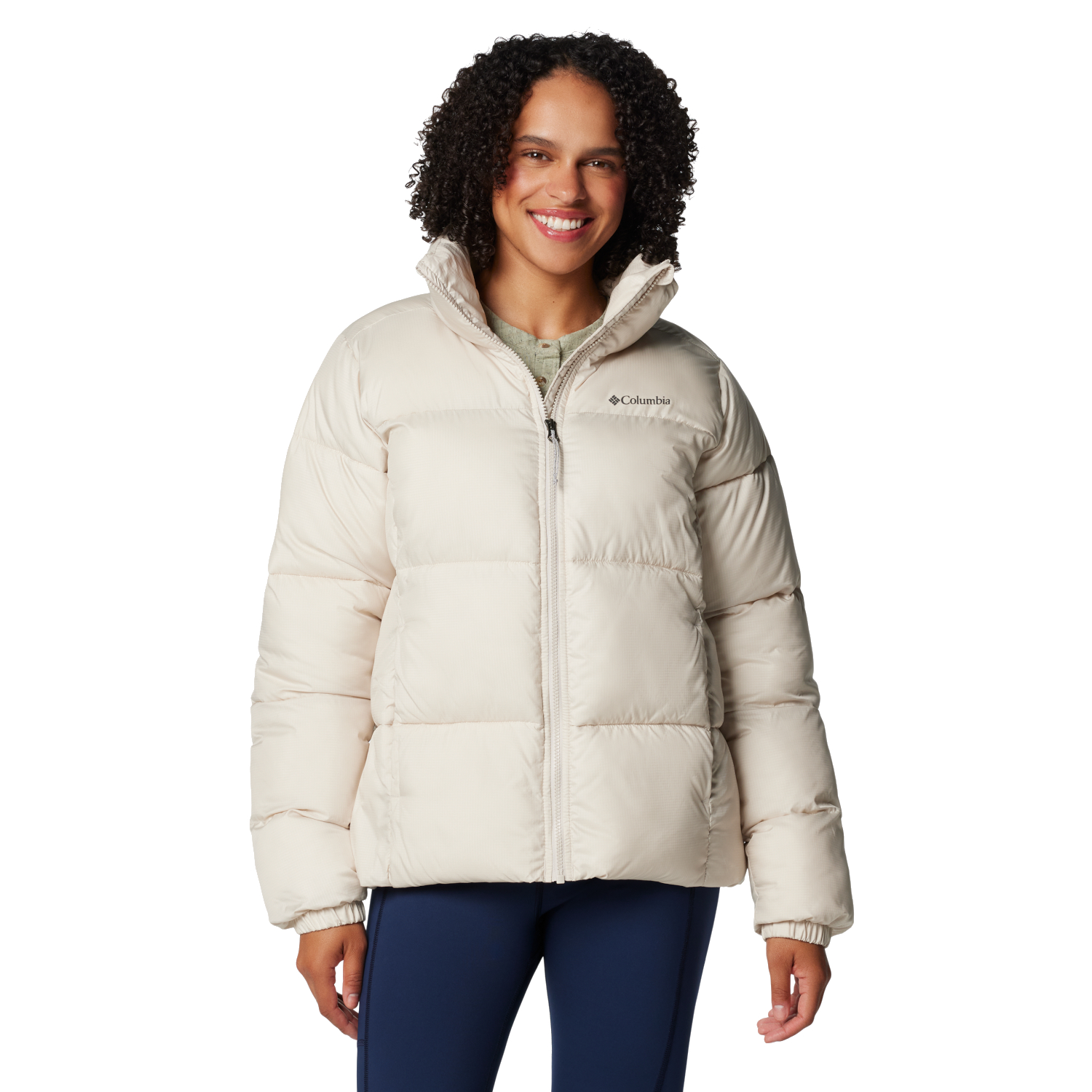 Columbia Puffect II Full Zip Jacket [L] Dámská bunda Polyester Béžová