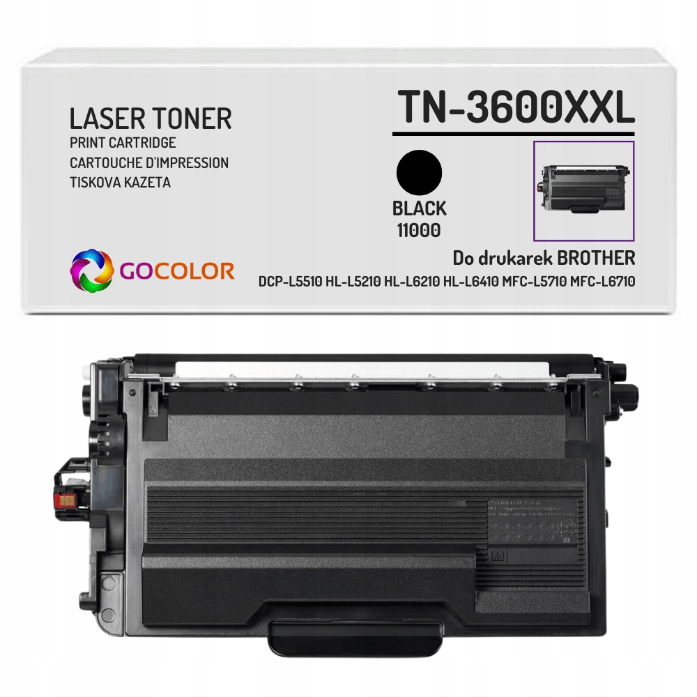Nowy Toner TN-3600XXL TN3600XXL do Brother DCP-L5510DW HL-L5210DNT