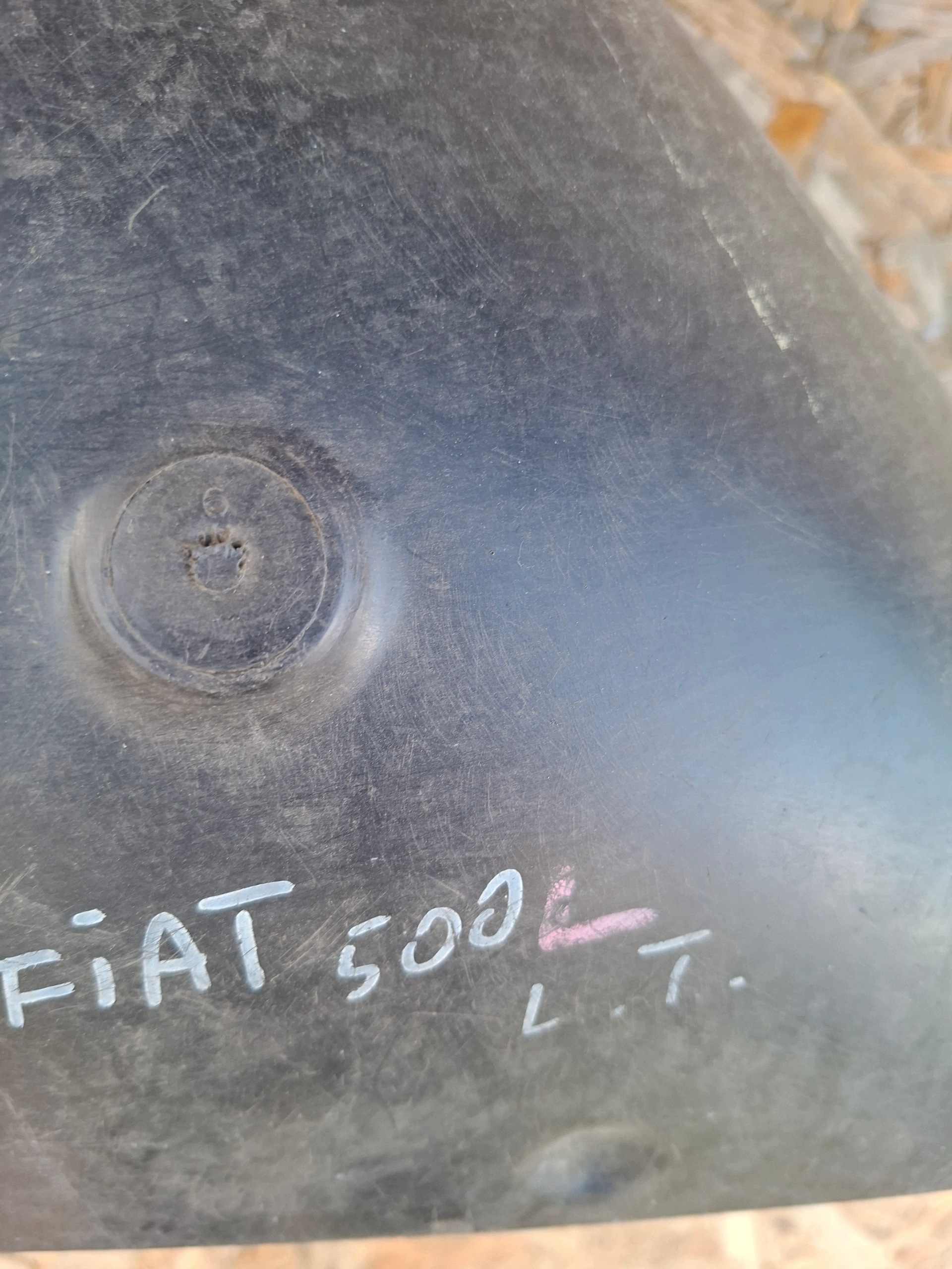 mudguard rear part rear. left FIAT 500 51884830