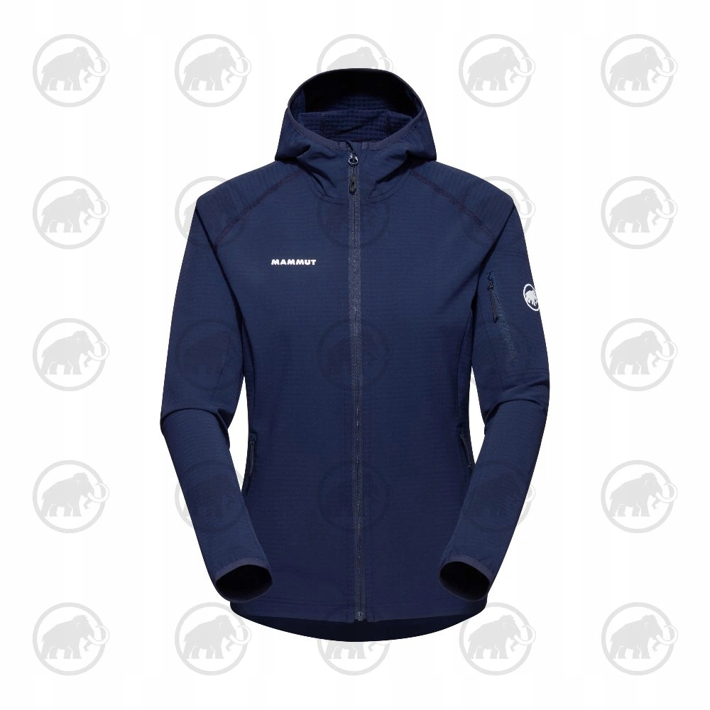 Dámská Bunda Mammut Madris Light ML Hooded Jacket Women Modrá 23369/XS