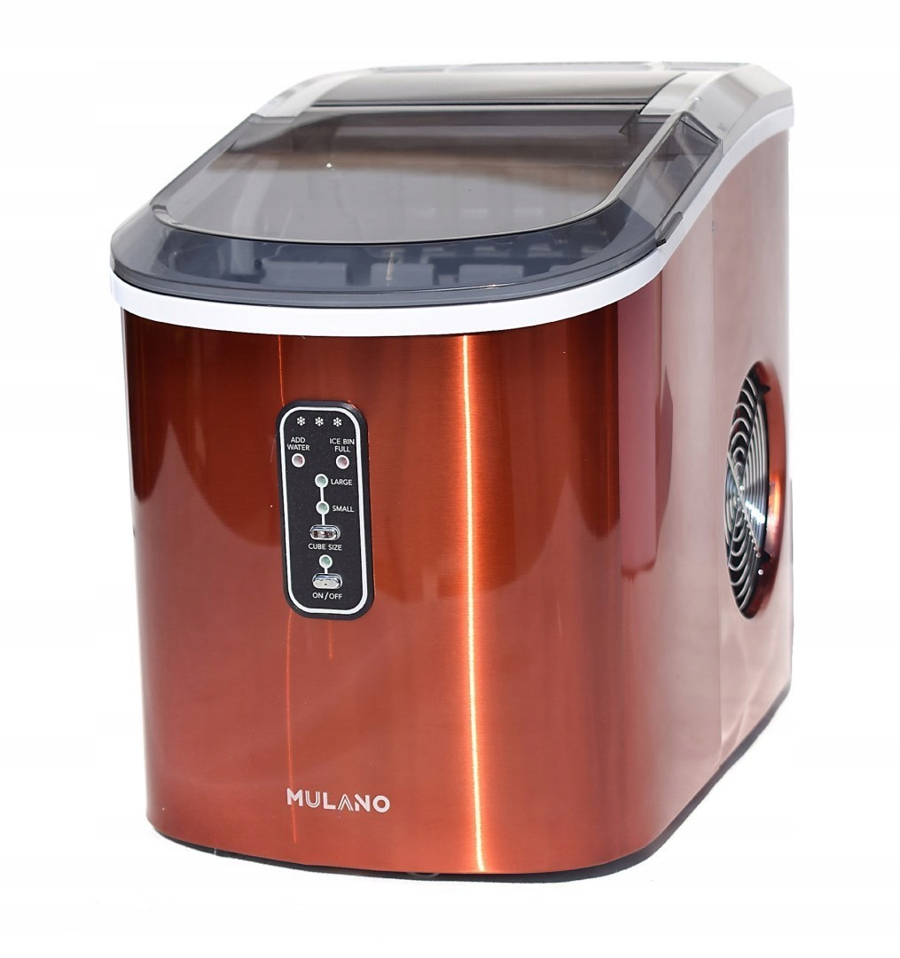 Výrobník ledu oranžový, stolní