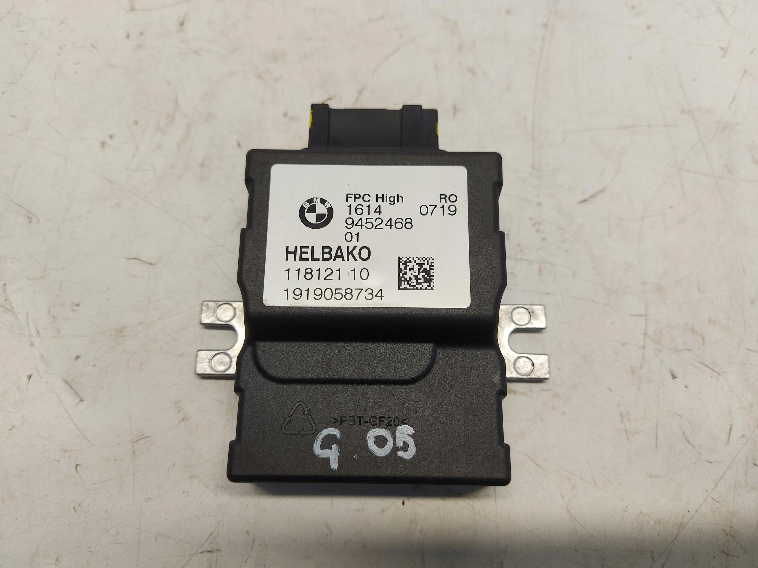 BMW G05 X5 3.0d 2019r modulo Centralina 9452468