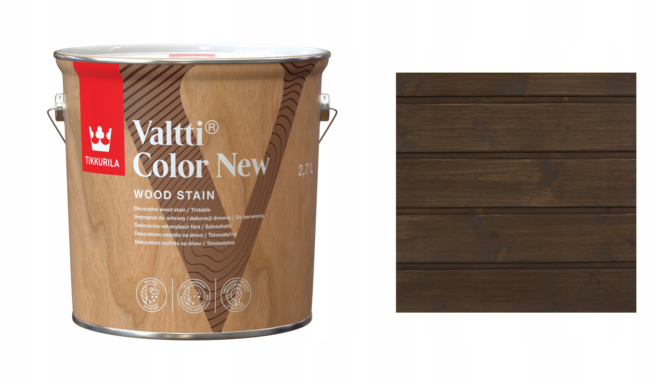 Tikkurila Valtti Color New 2,7L 217A Warm Ground Ochranná Impregnace