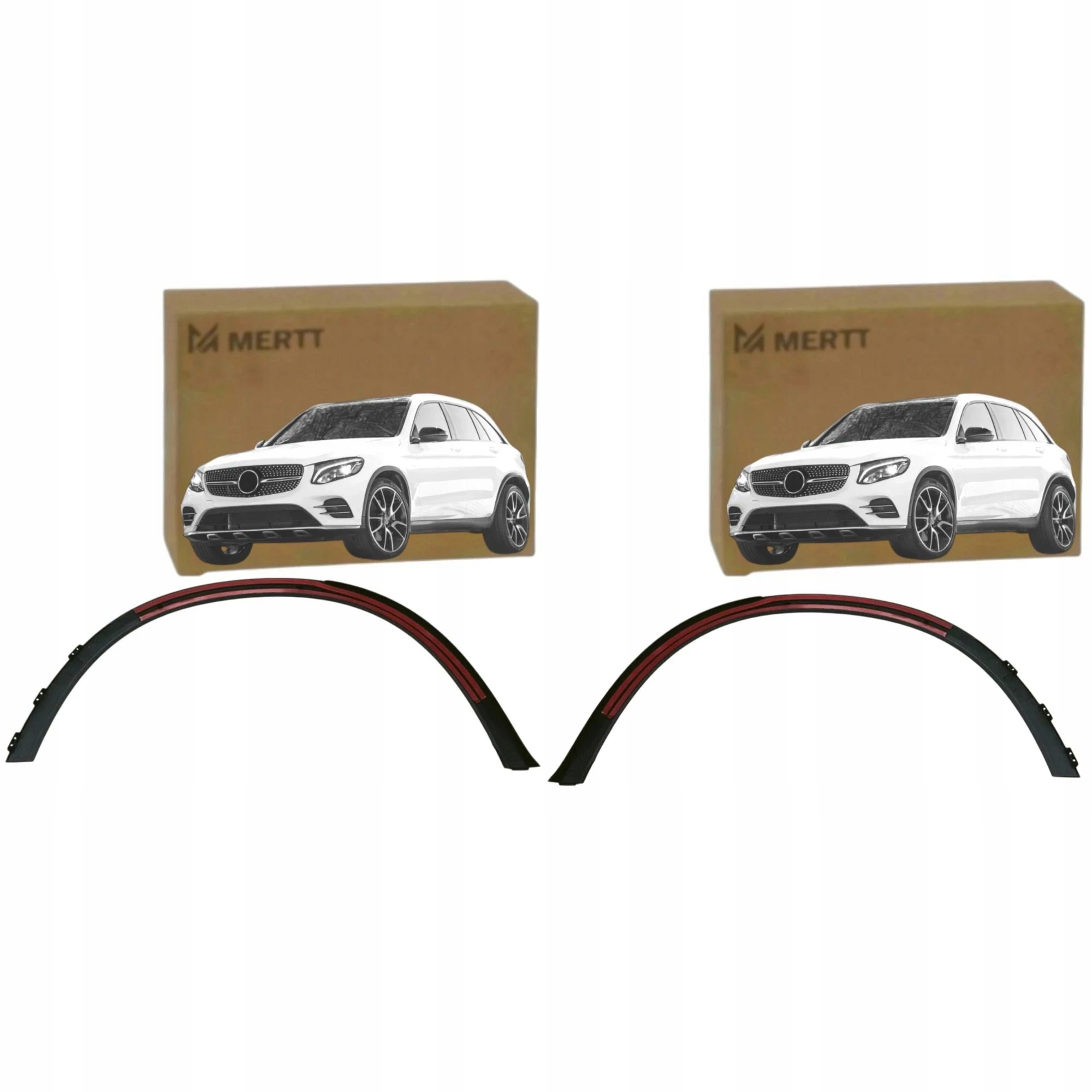 Krytky Zadních Blatníků Pravé Mercedes Glc X253 2015-2019