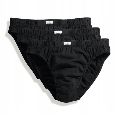 

Slipki męskie Classic 3PACK FruitLoom Czarny XXL