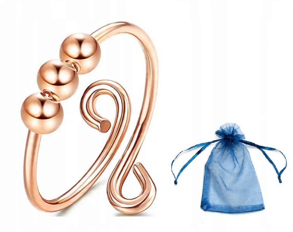 

Pierścionek Antystresowy fidget anxiety ring