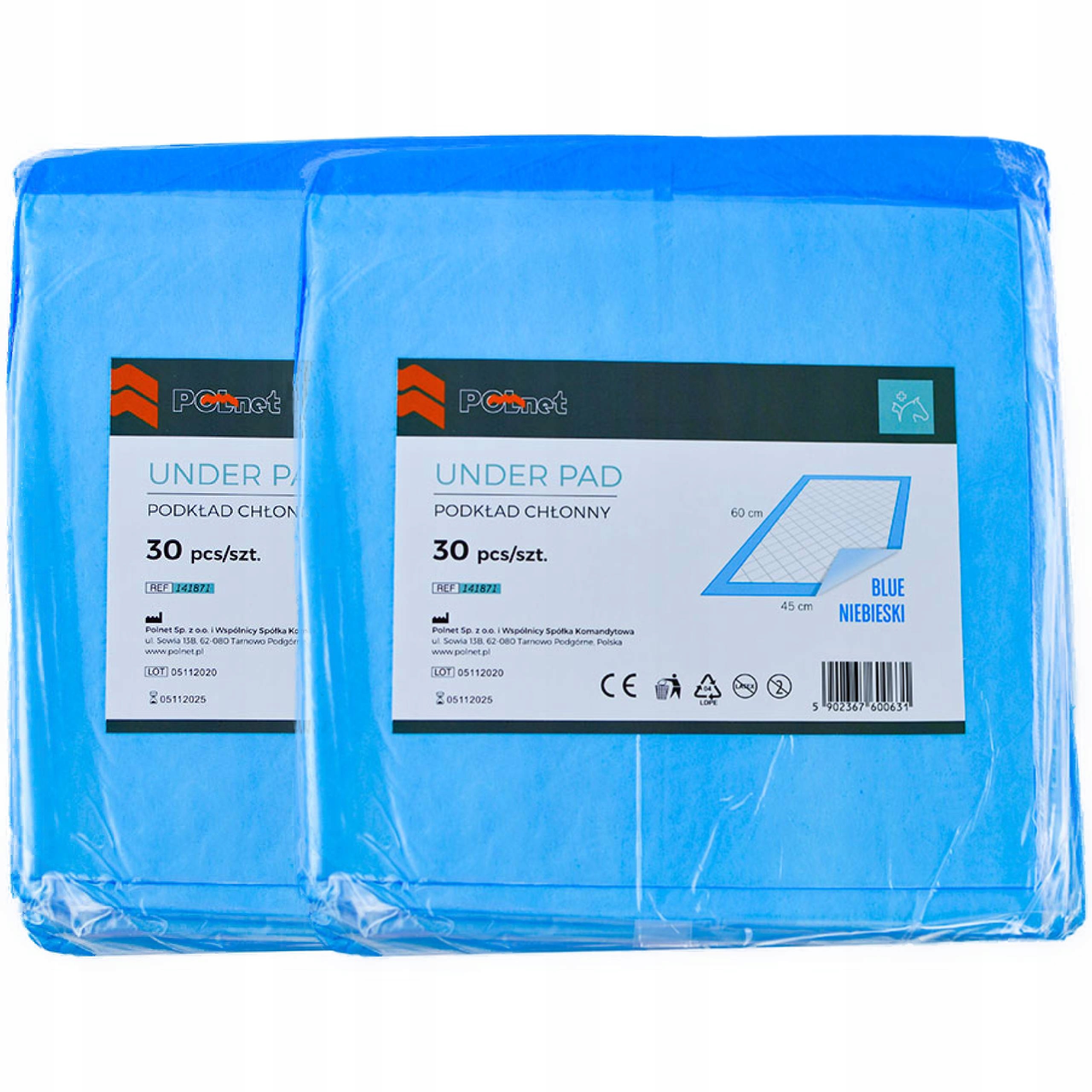 

Podkłady Higieniczne Dla Zwierząt 45x60 60 szt.