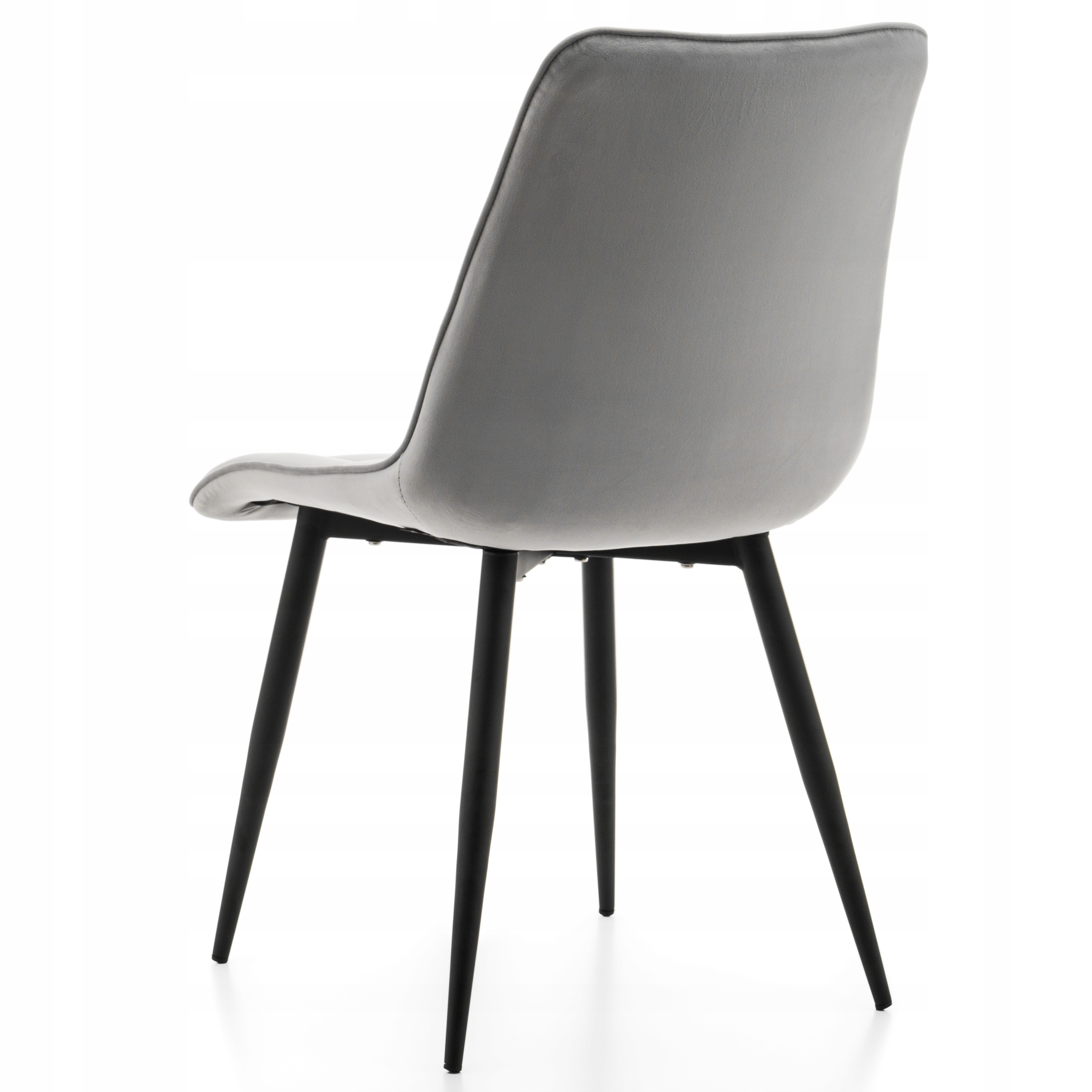 KRZESŁO TAPICEROWANE WELUROWE CHIC VELVET AKSAMIT Wysokość mebla 88 cm