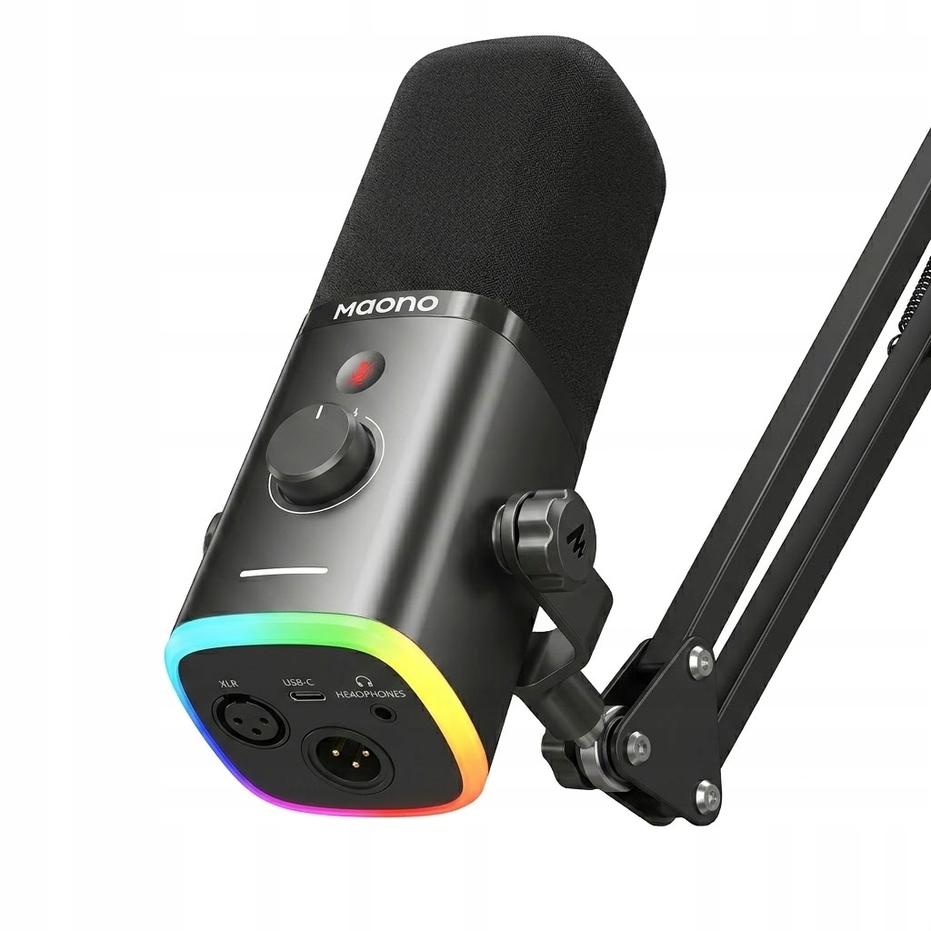 Maono PD100X dynamický mikrofon Usb/xlr Rgb 24bitový herní podcast