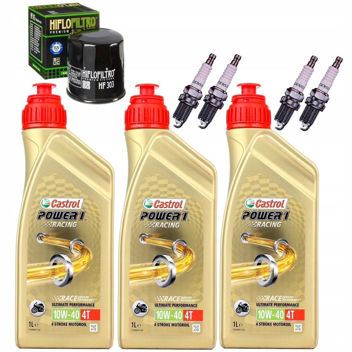 YAMAHA FZR 1000 R EXUP 91-96 olej filtr świece