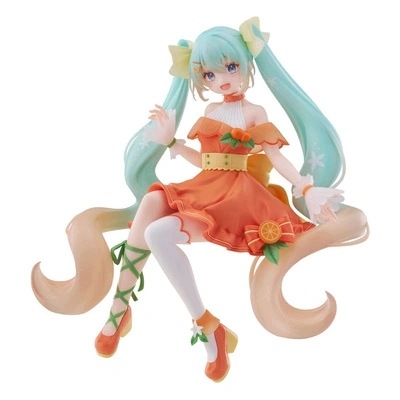 Figurka Hatsune Miku Noodle Stopper Flower Hatsune Miku Citrus Ver. 14 cm
