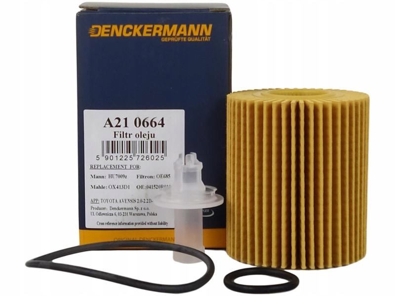 

Denckermann Filtr Oleju A210664