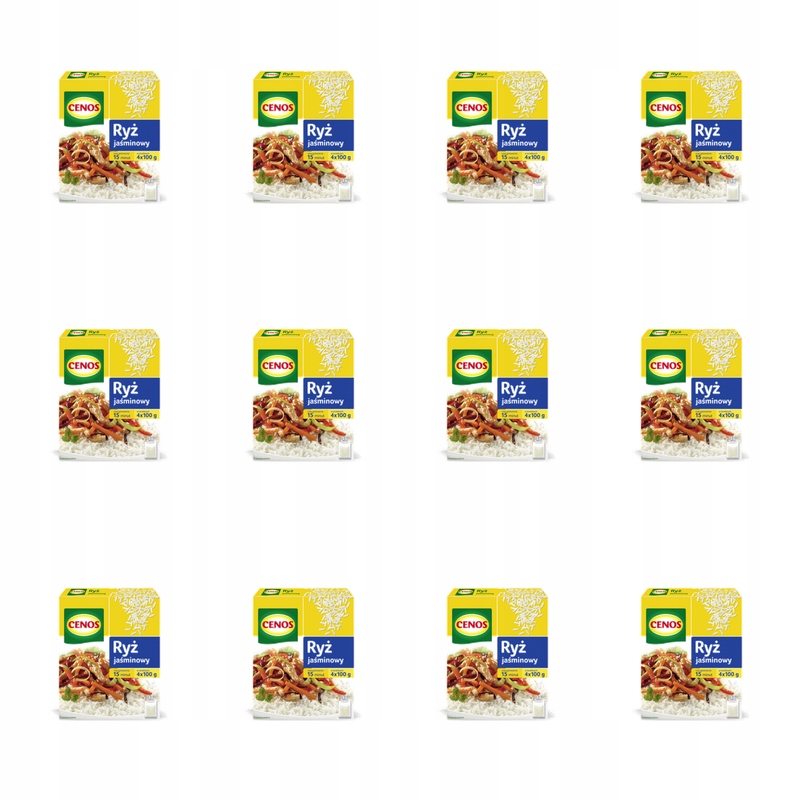 Jasmínová rýže 4 x 100 g Cenos X12