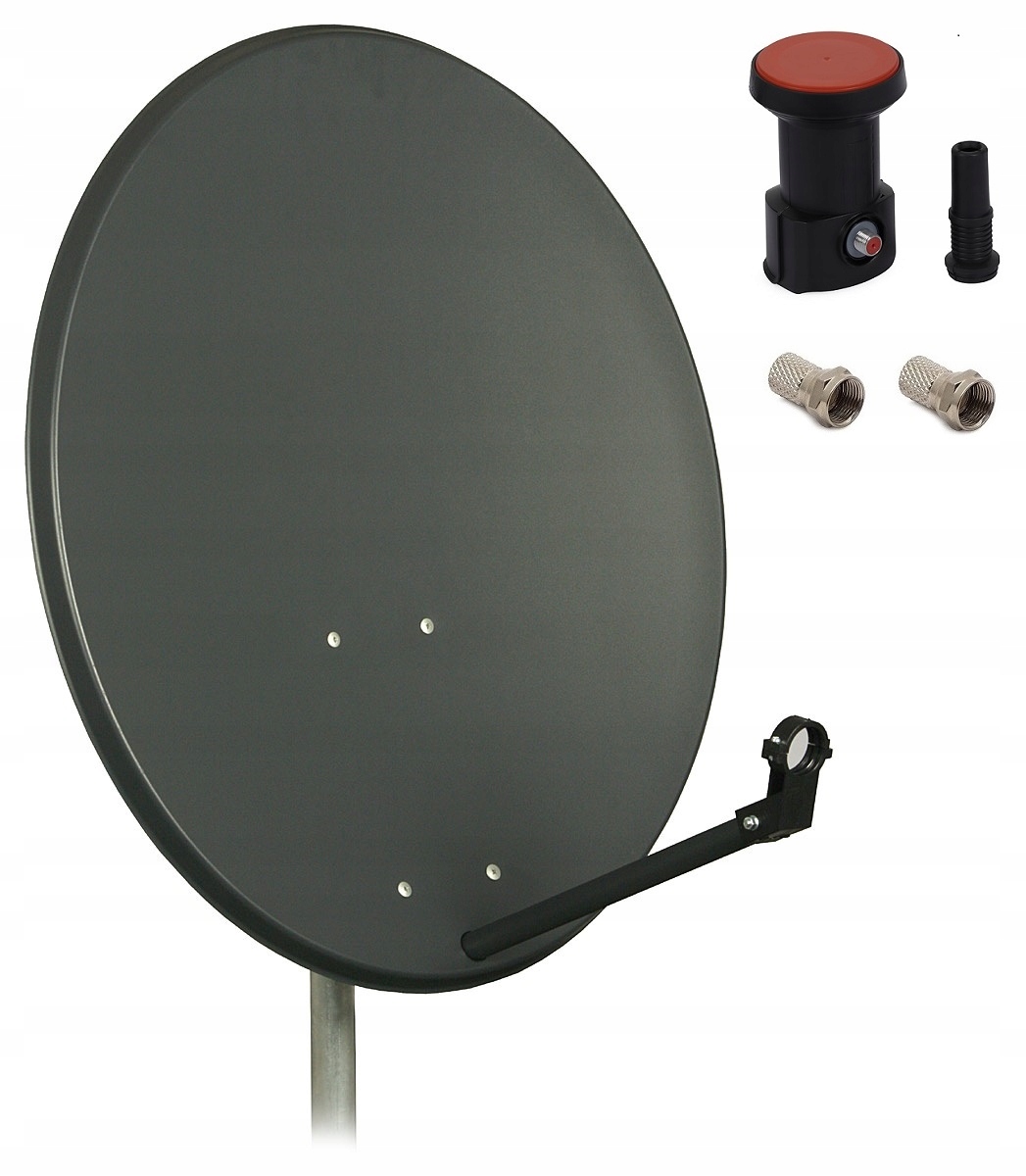 

Antena satelitarna 80cm Corab konwerter Single zł