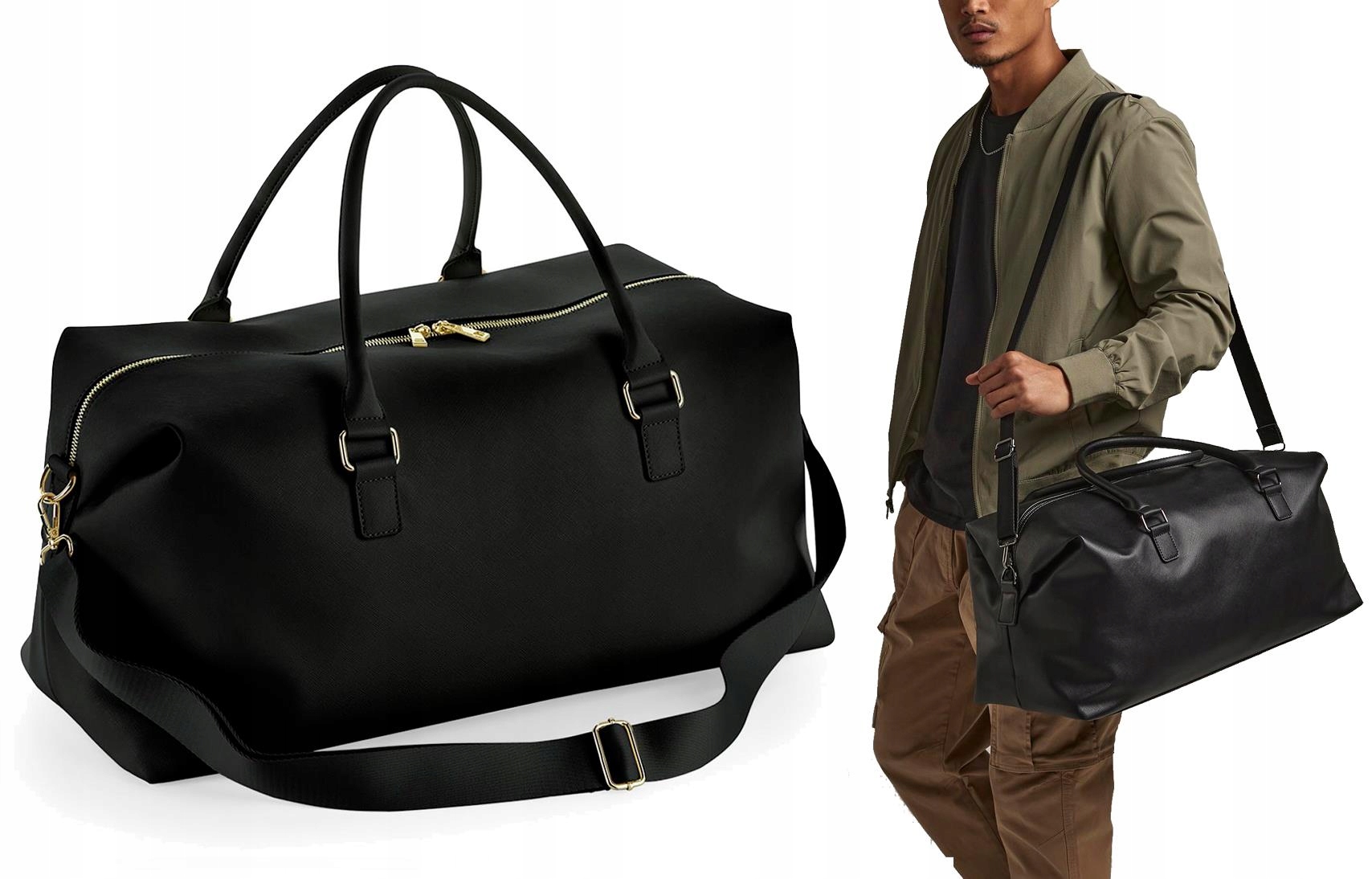 Dámská pánská kožená cestovní taška Elegantní Obchodní stylová příruční