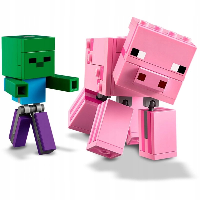 LEGO Minecraft 21157 Minecraft BigFig - Świnka i mały zombie Marka LEGO