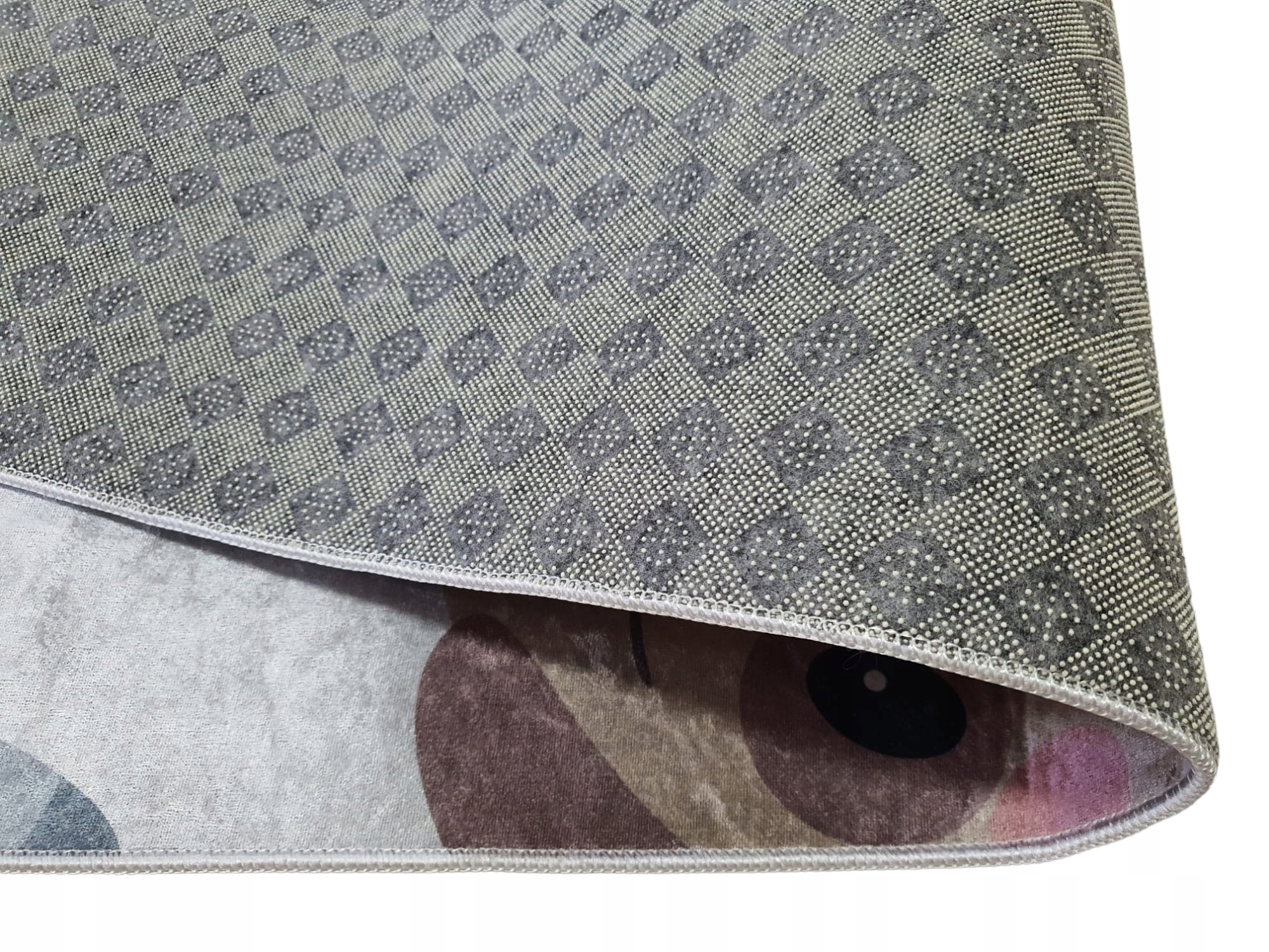 Dywan DIGITAL gra w KLASY dla dzieci tęcza 80x150 Szerokość produktu 80 cm