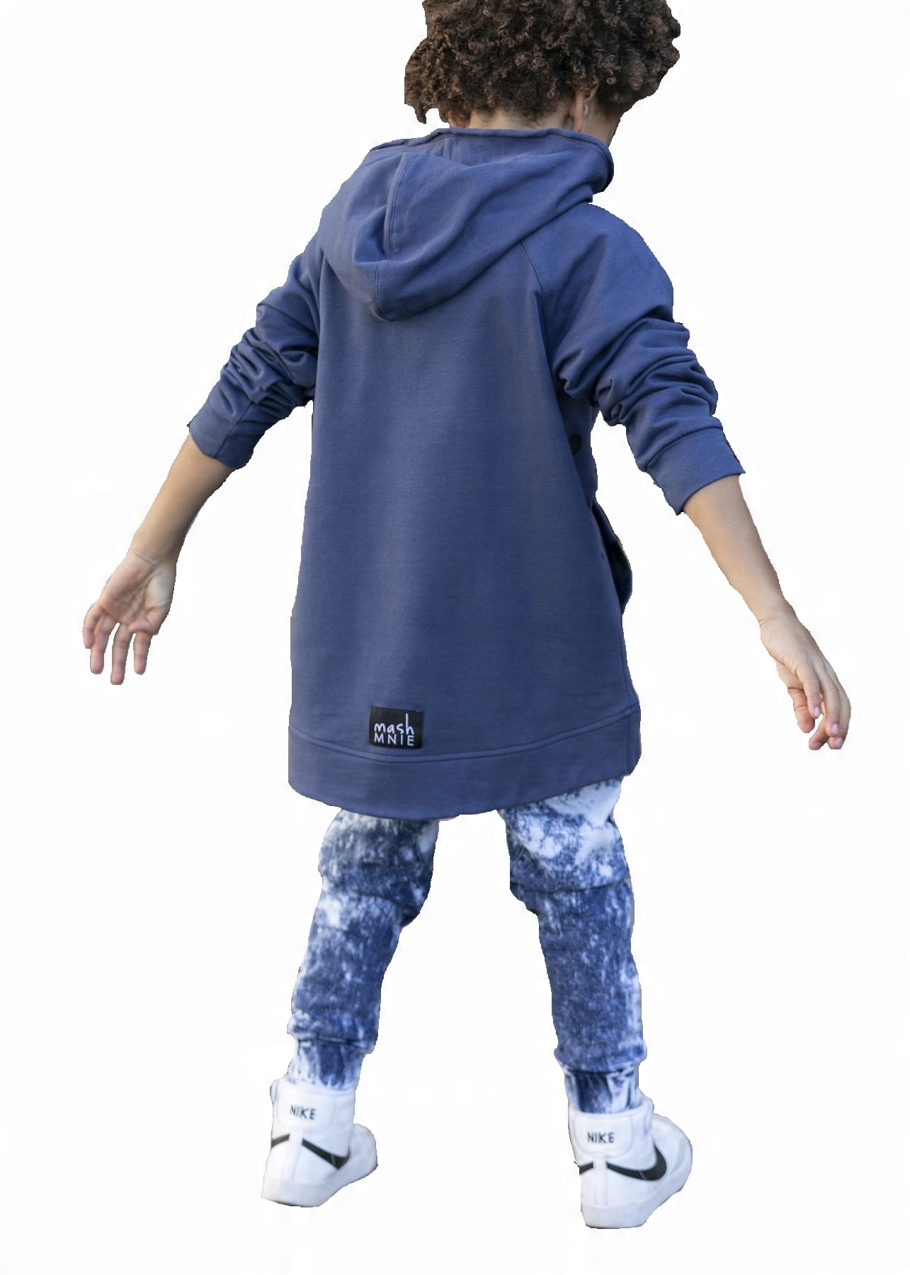 

Bluza z kapturem kangurka Paint Mash Mnie 104/110