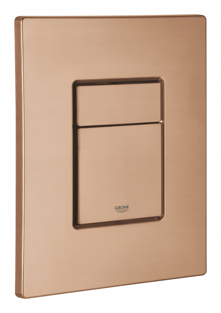 Przycisk do Wc Grohe Cosmopolitan brushed warm sunset montaż pion poziom