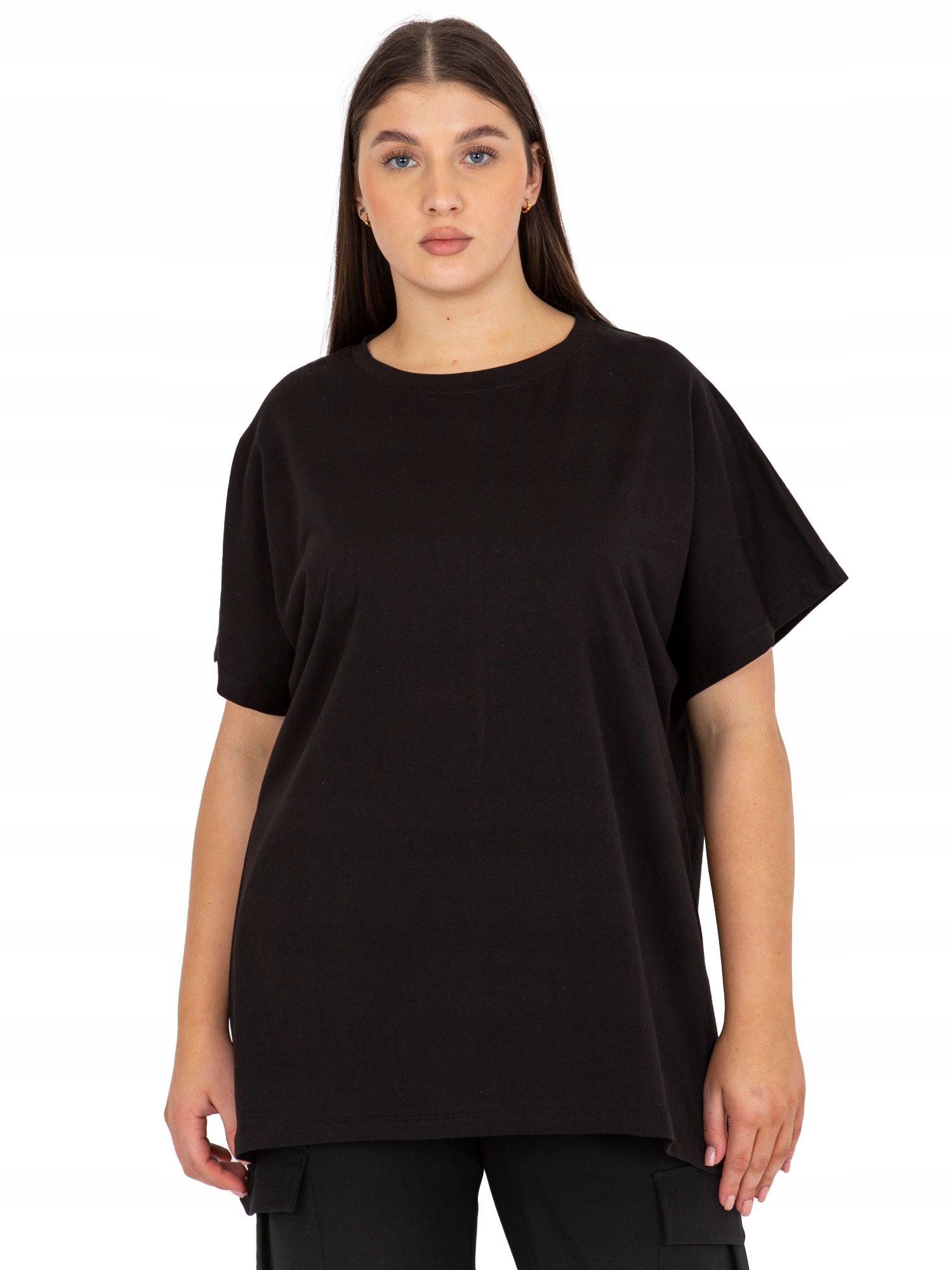 

Bawełniana Koszulka Damska plus size T-shirt