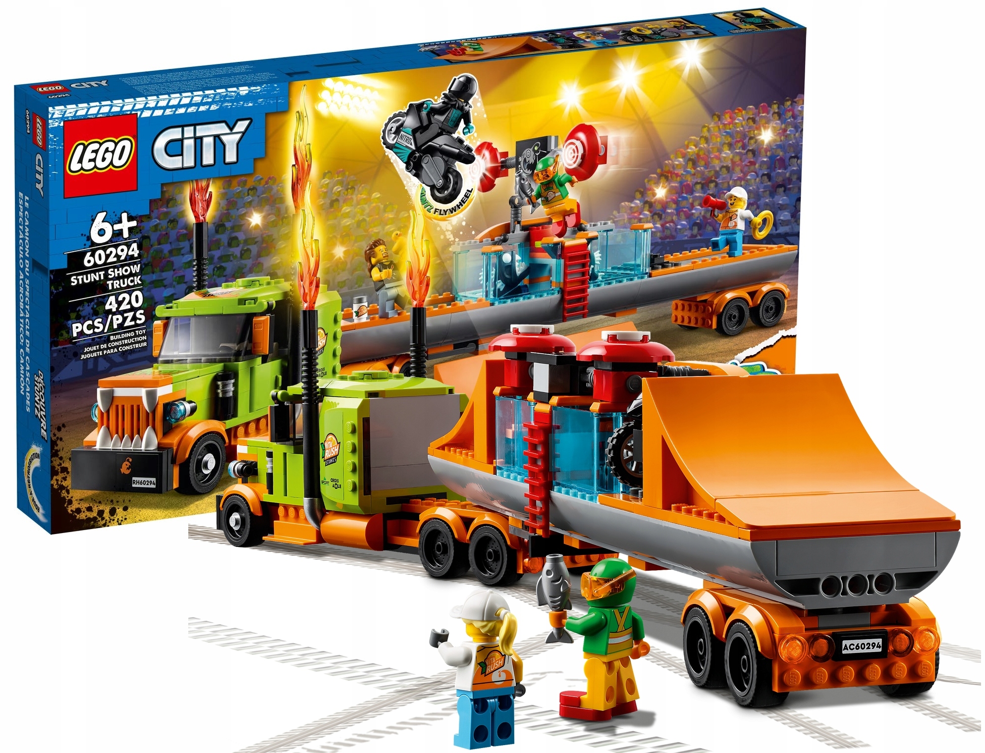 

Klocki Lego City Ciężarówka Kaskaderska 60294