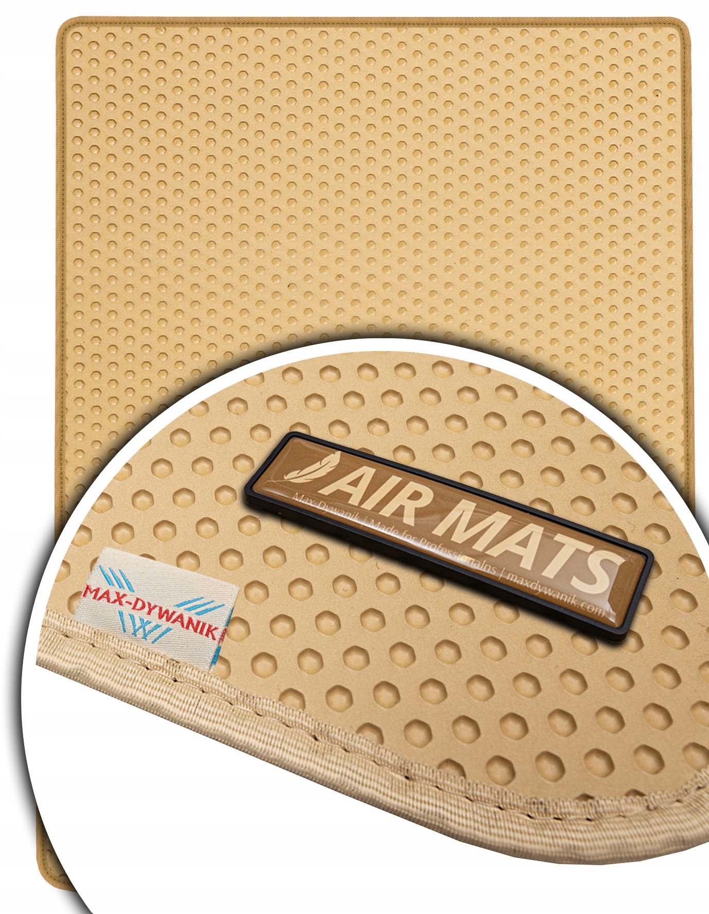 Bmw 5 G30 Sedan 2017- Béžová rohož do kufru Eva Air Mats