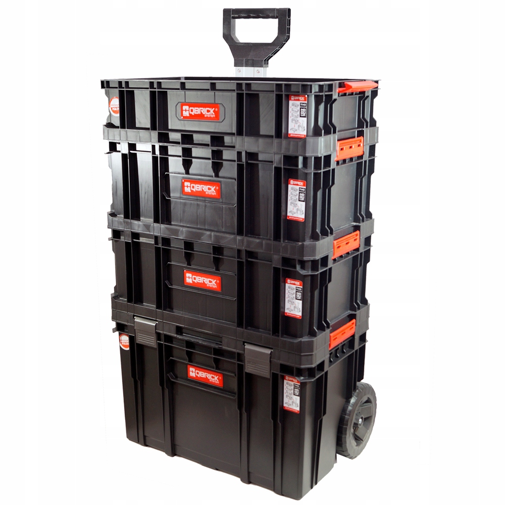 

Skrzynka Narzędziowa Na Kółkach Qbrick Two Set 10