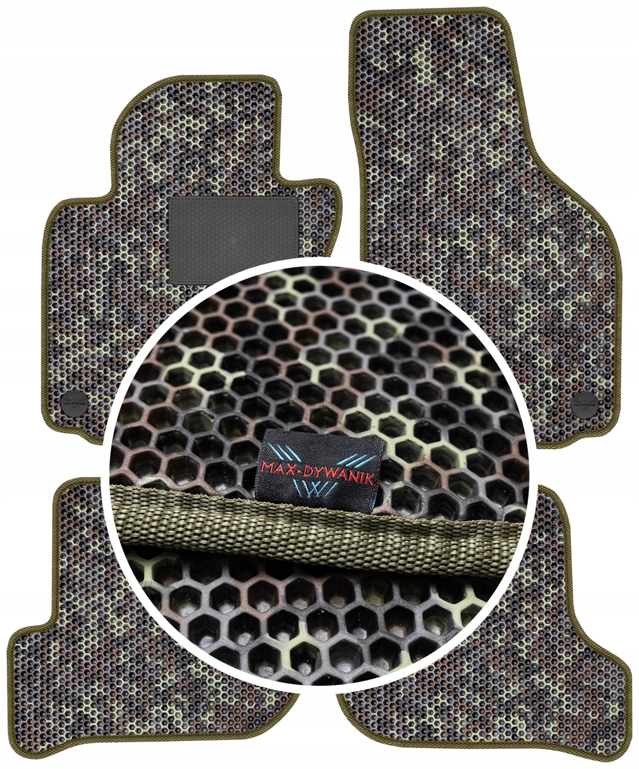 Vw Golf VI 2008-2013 Gumové rohože Eva Moro