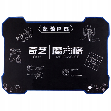 

QiYi MoFangGe Mata Small Black -kostka logiczna