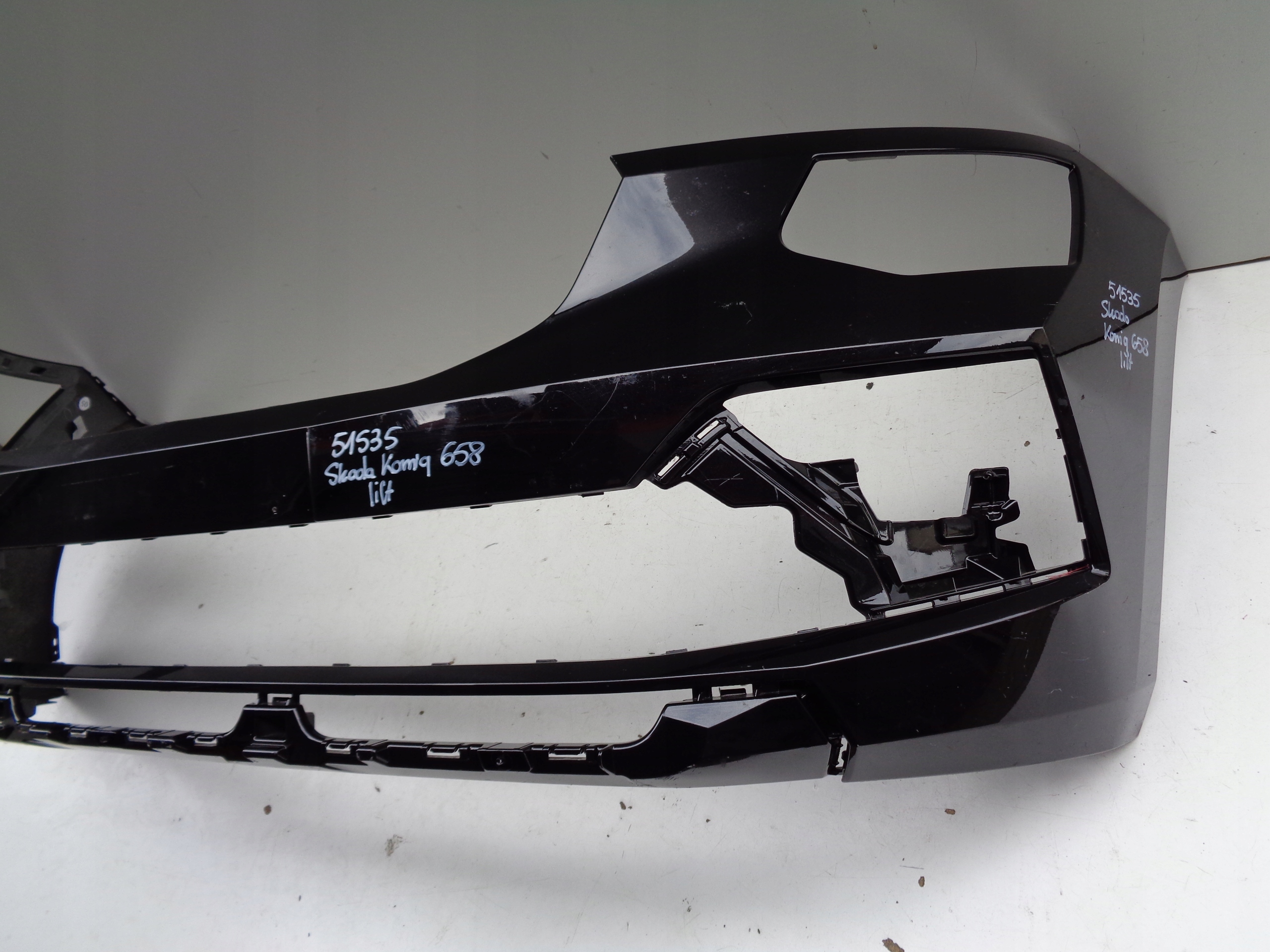 front bumper SKODA KAMIQ 658 23- LIFT NR 51535