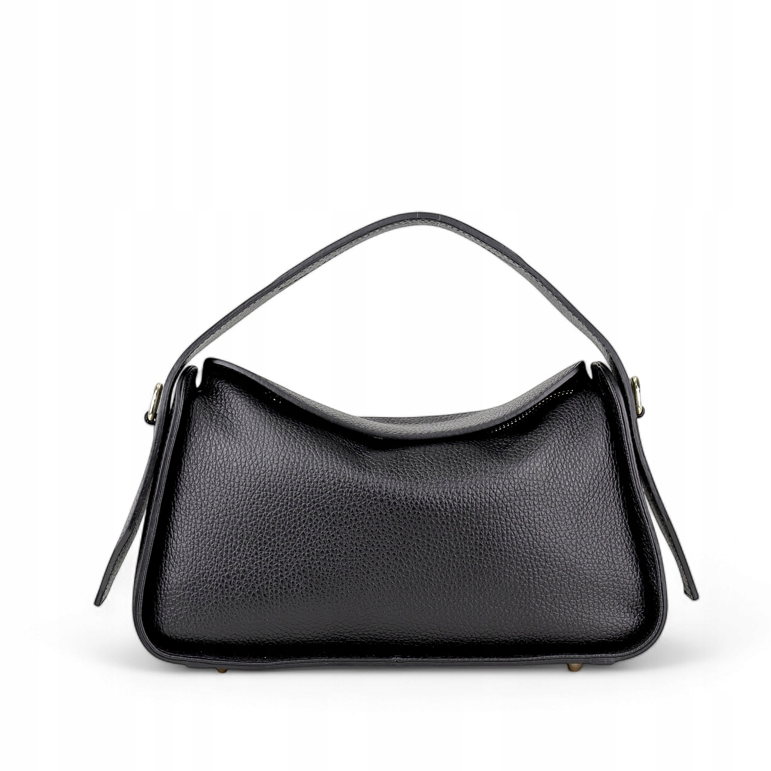 Dámská kabelka z přírodní kůže Ines-M Černá