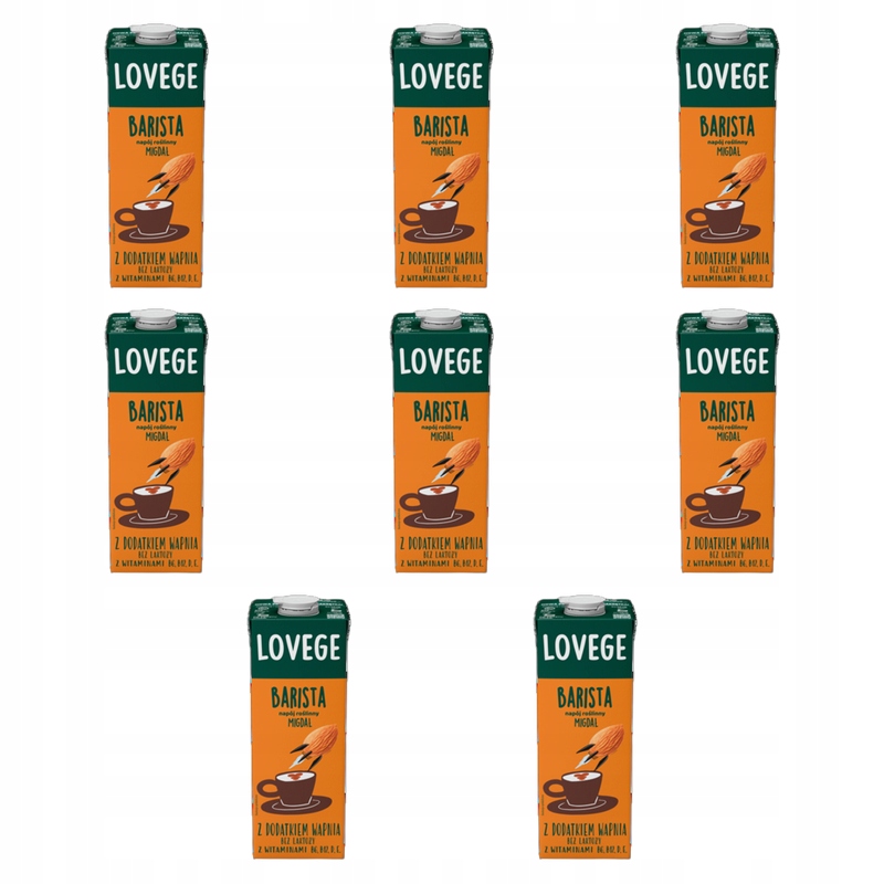 Nápoj Lovege pro baristy Mandlový 1l X8