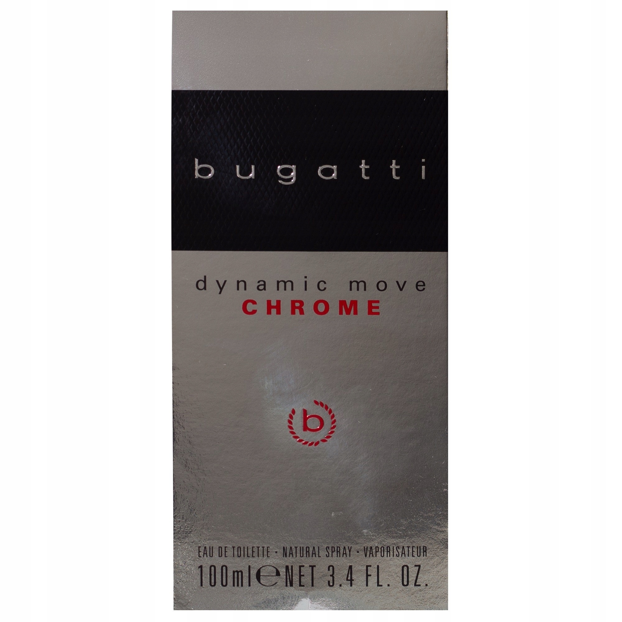 Bugatti Dynamic Move Chrome Toaletní voda pro muže 100 ml