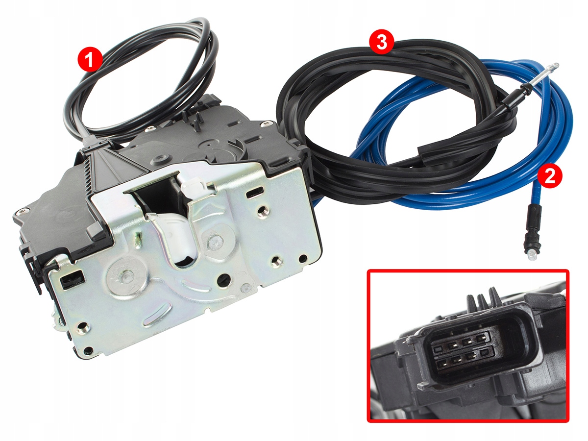 ZAMEK DRZWI BOCZNYCH PRZESUWNY Ducato Jumper Boxer Numer katalogowy części DA-18423