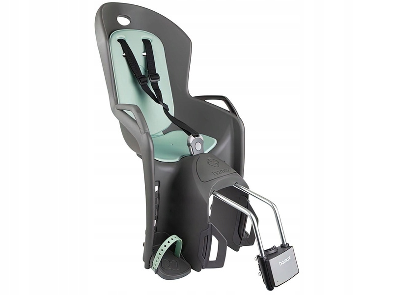 Fotelik rowerowy Hamax Amiga Szaro-zielony max 22kg