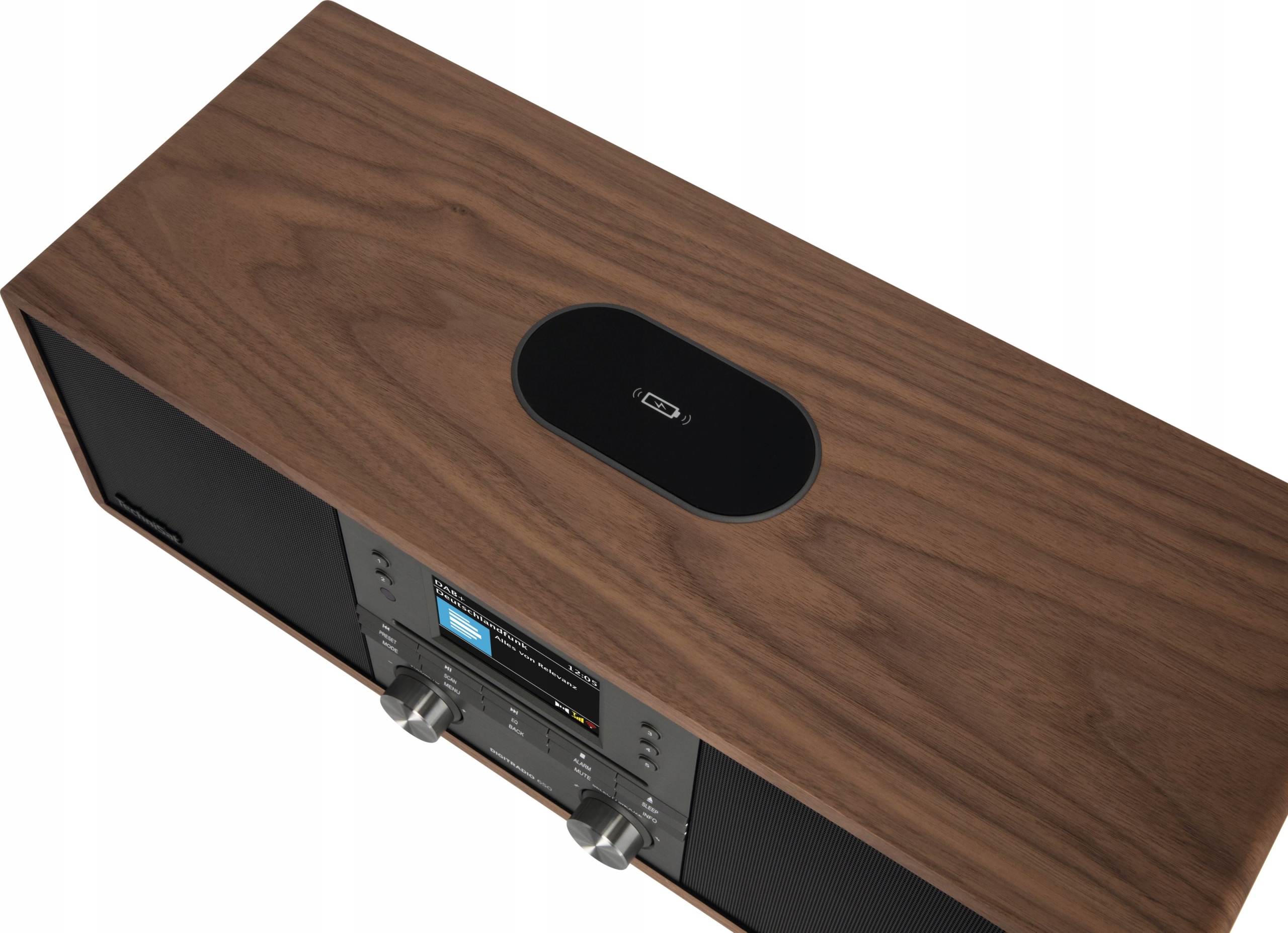 Radio Internetowe CD Spotify BT QI DigitRadio 650 Głębokość produktu 23 cm