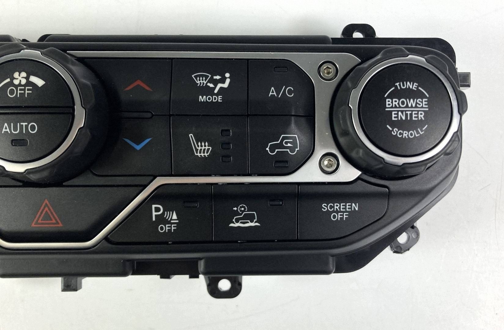 Jeep Wrangler Rubicon 392 2021-2026 Panel console klimy moyen du tableau de bord