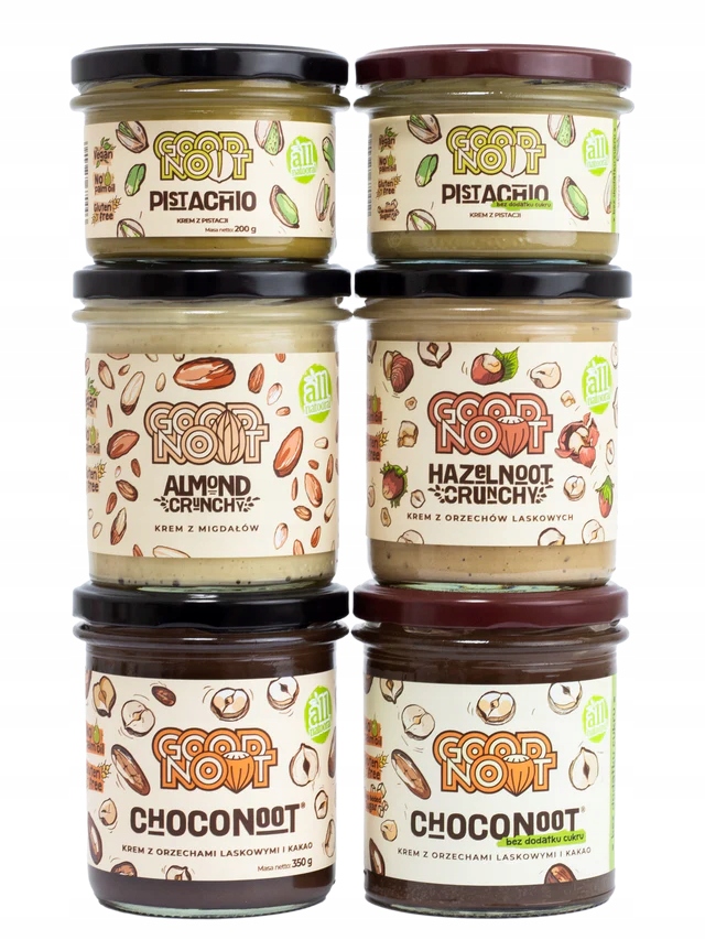 Zestaw wszystkich kremów orzechowych Good Noot -12%
