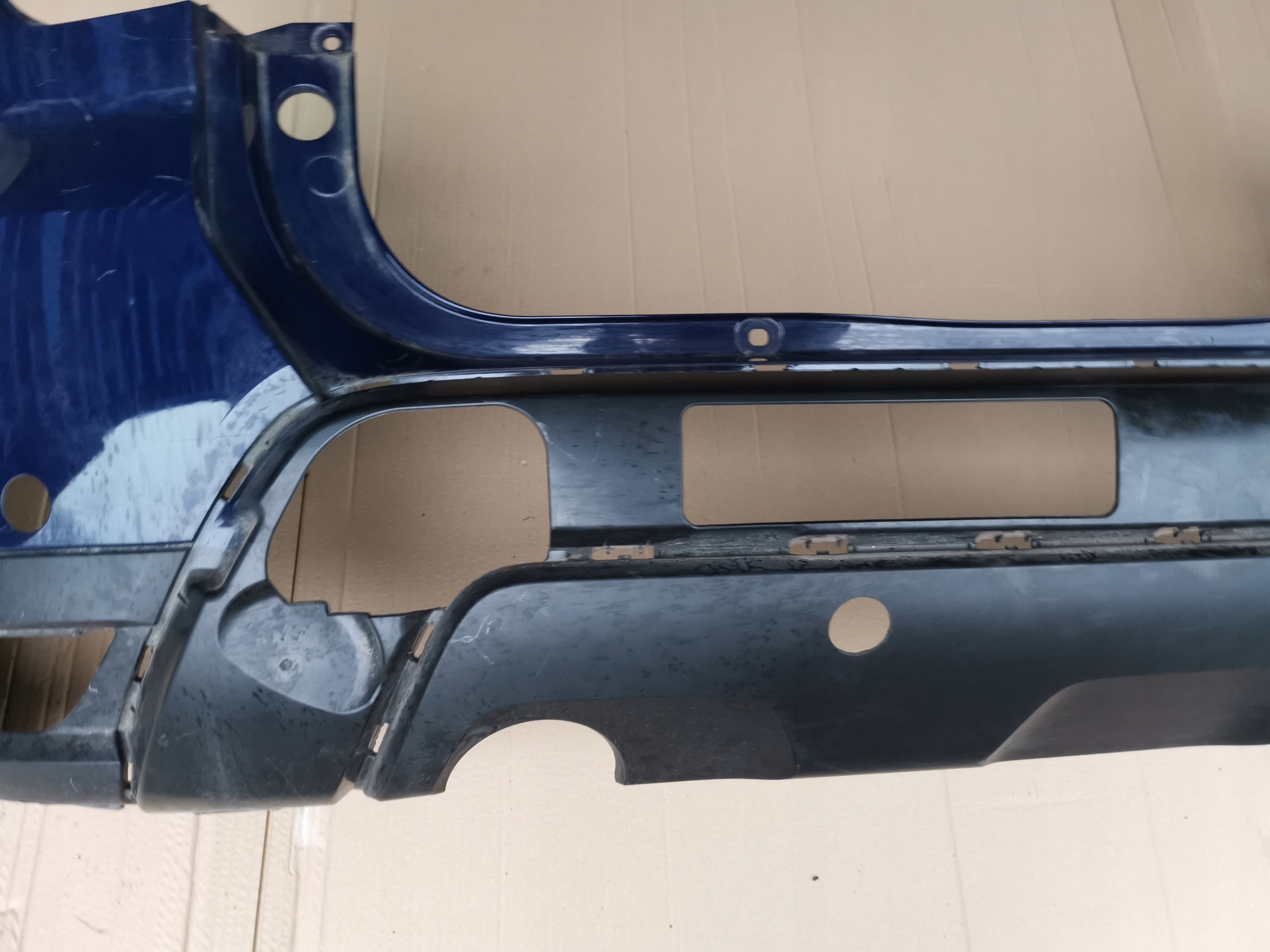 DACIA DUSTER II 2 18- bumper rear part rear 850222027R