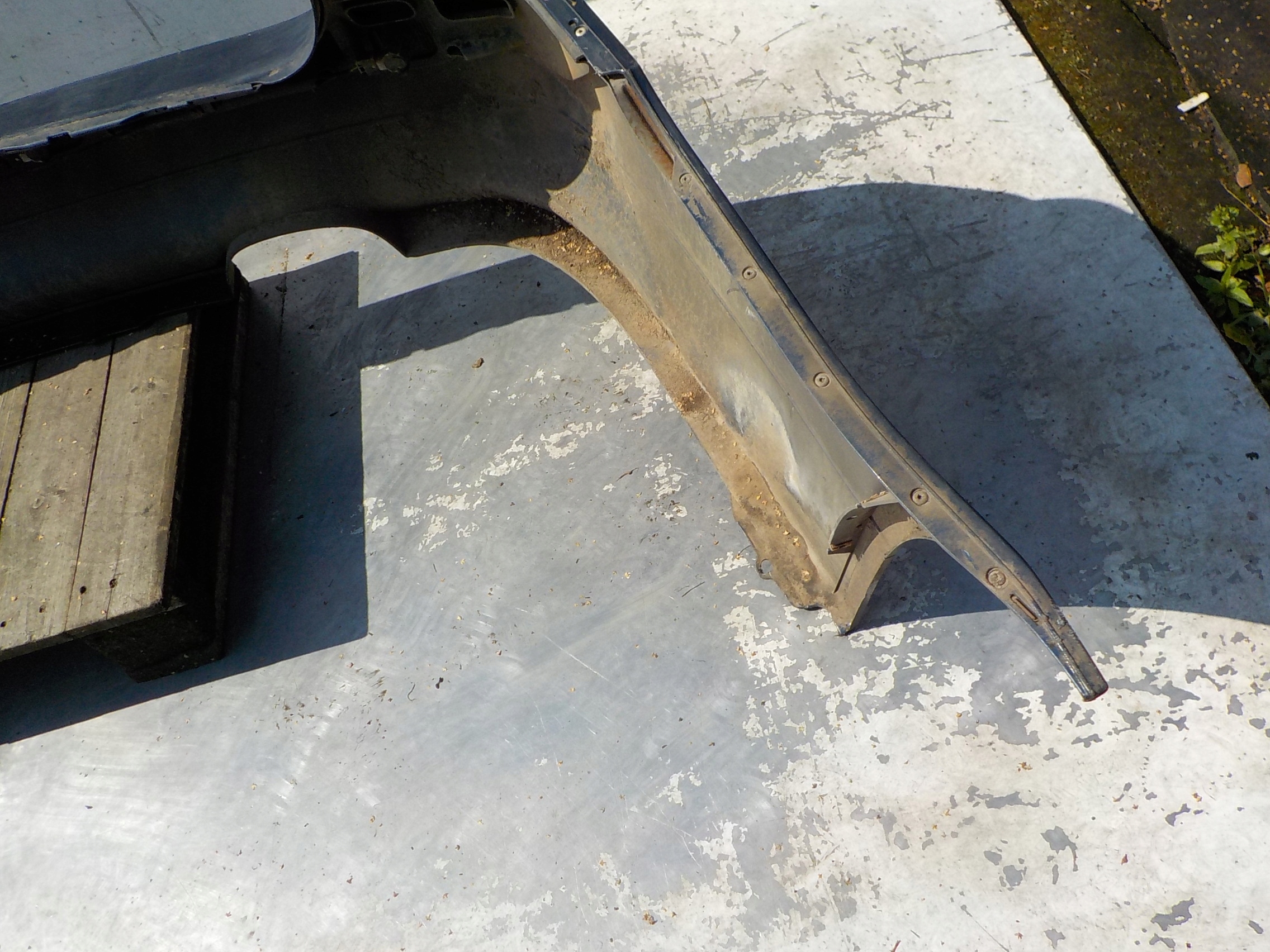 603 BMW 5 E61 KOMBI LIFT bumper rear part rear PDC