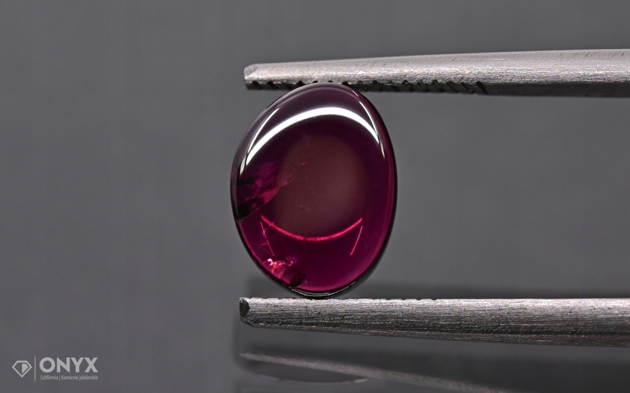 Granátové jablko Rodolit dlaždice konvexní nepravidelné 8,5x6,5