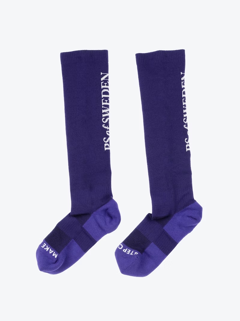 Ponožky Ps Of Sweden Natasha podkolenky fialové 39-41