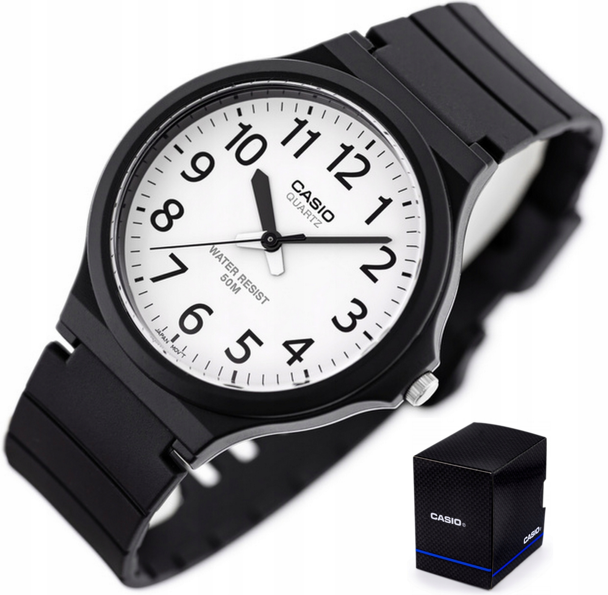 Hodinky Casio pro chlapce Dětské číslice +box Taška Gravírování