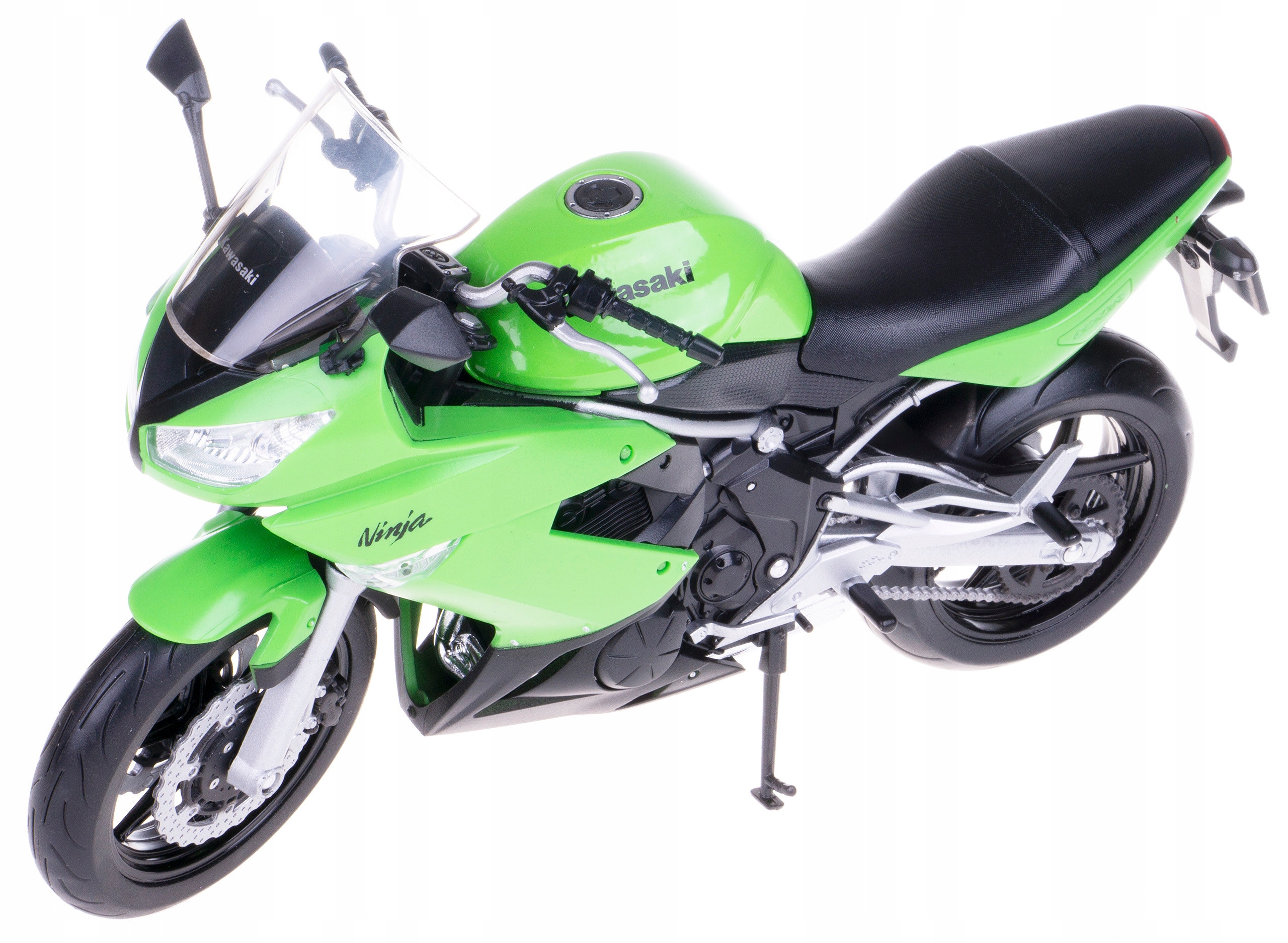 Kawasaki Ninja 650R model Kovový Welly 1:10