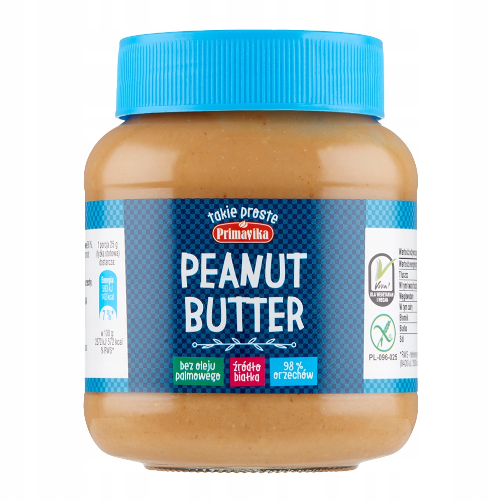 Ořechová pasta z pražených arašídů 350 g Set: 6 ks