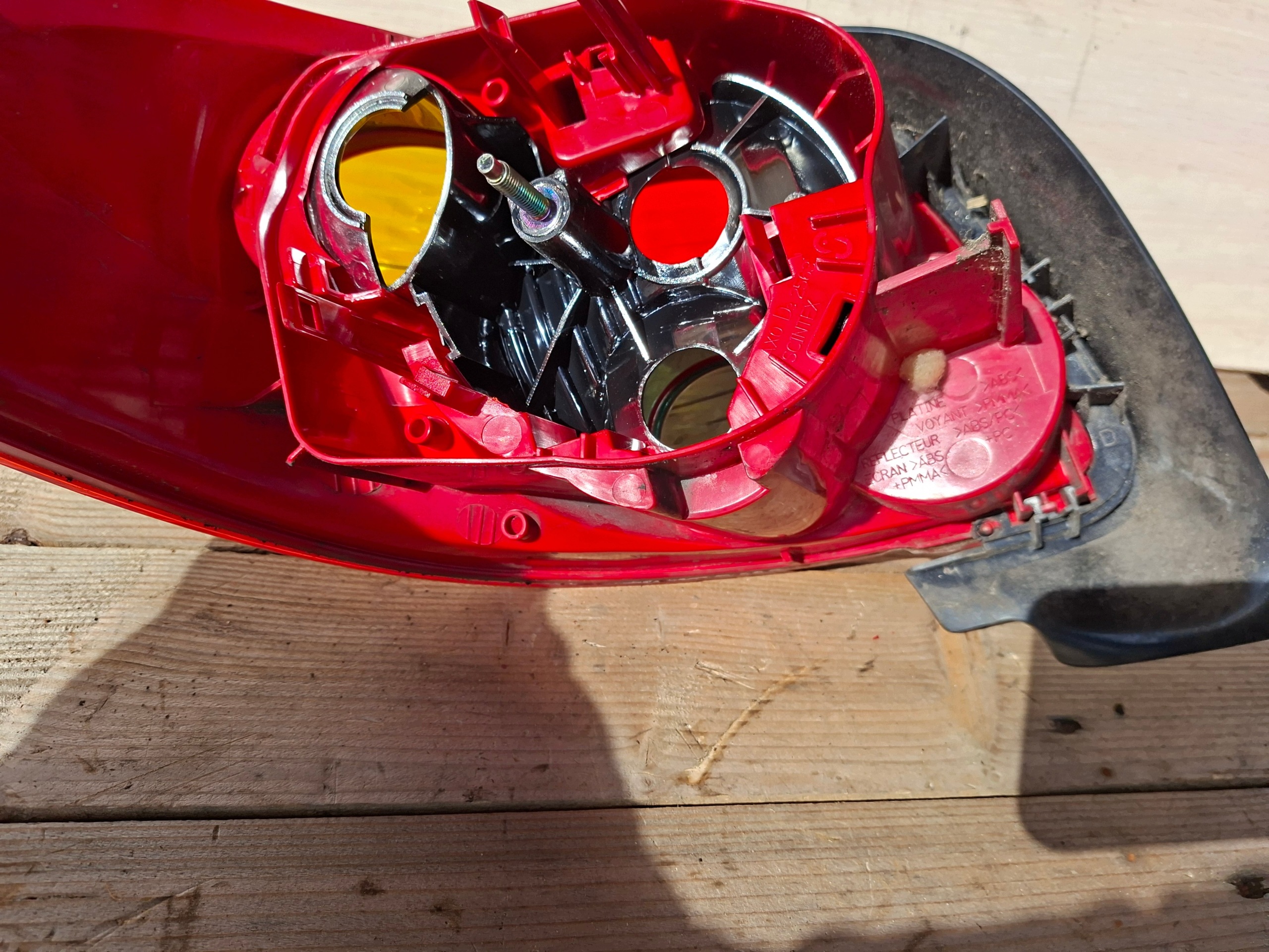 light rear part rear peugeot 206 cc right