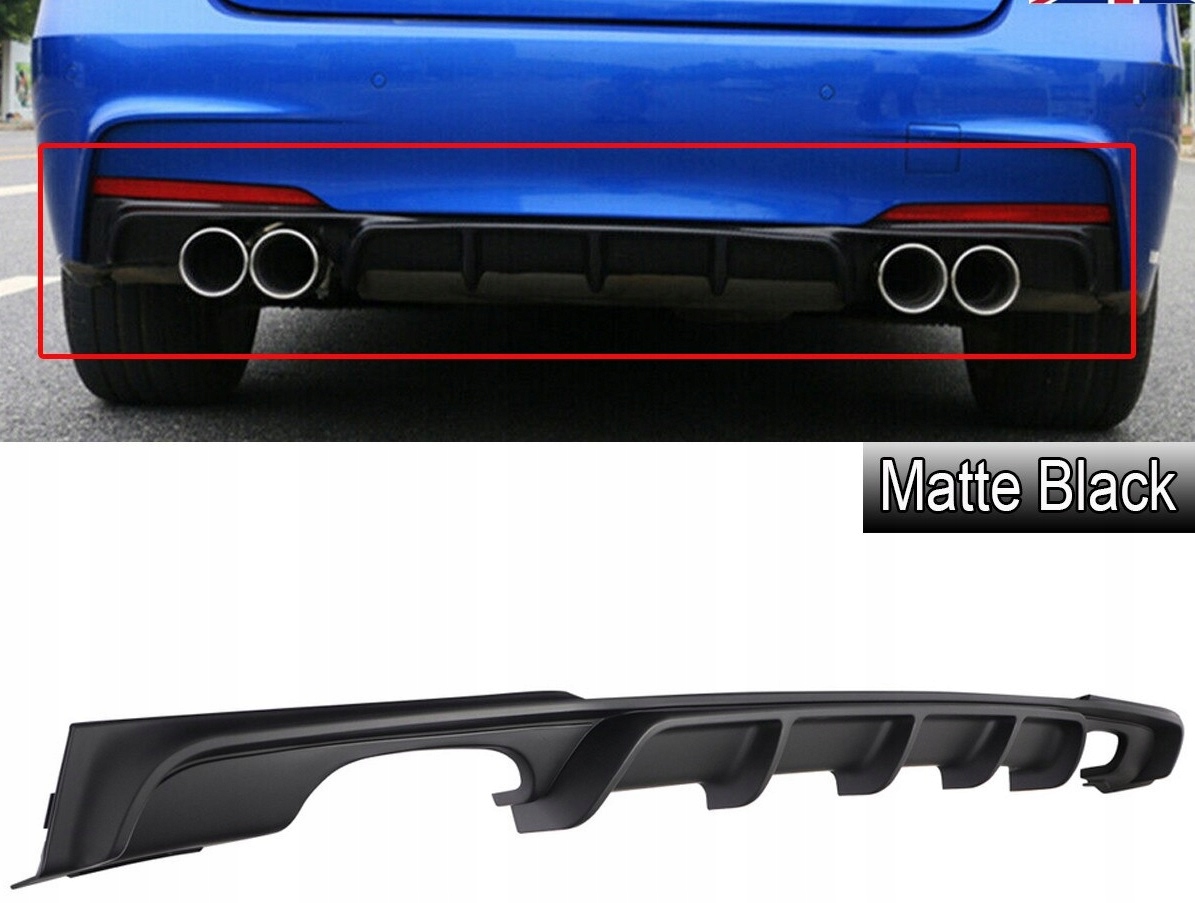 DYFUZOR TYLNY BMW F30 M-PERFORMANCE TWIN PODWÓJNY