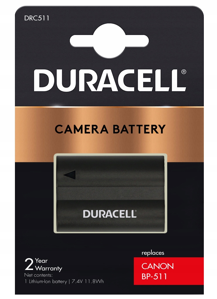 

Duracell BP-511 BP-511A Do Canon Eos 30D 40D 50D